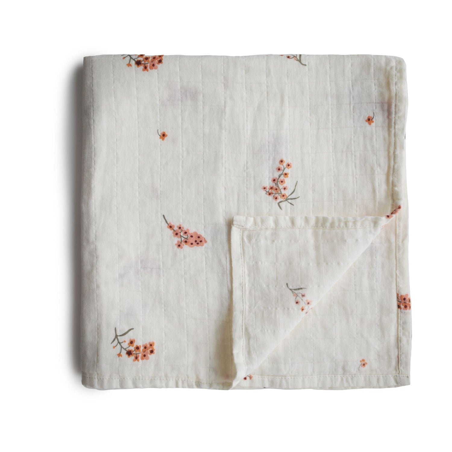 Mushie Swaddle | Flowers