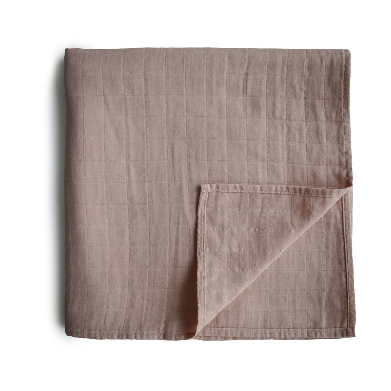 Mushie Swaddle | Natural