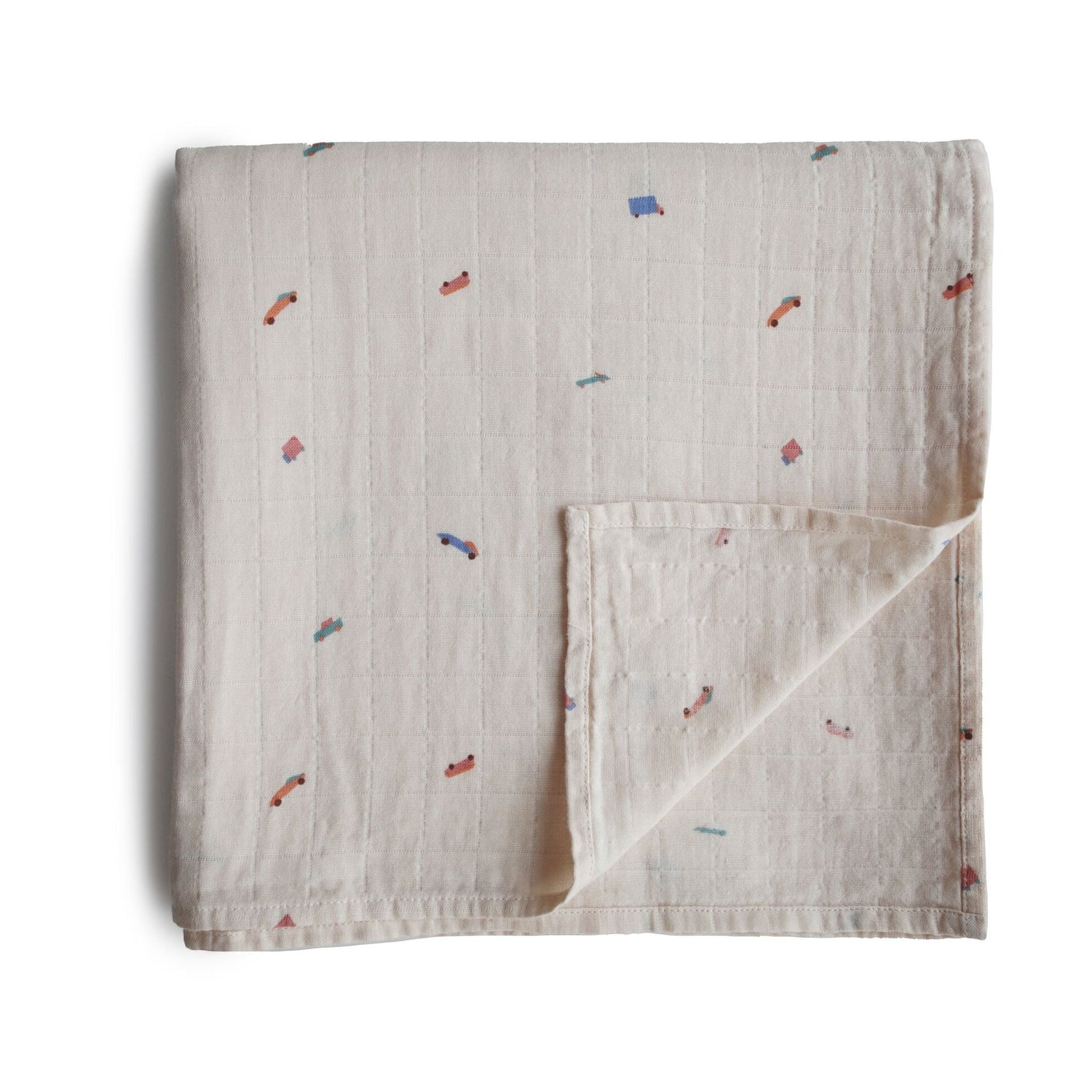 Mushie Swaddle | Retro Cars