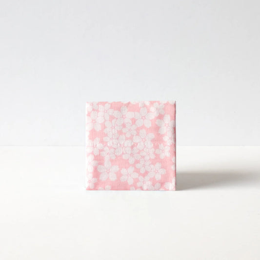 Naibu | Cherry Blossom Face Cloth in Pink
