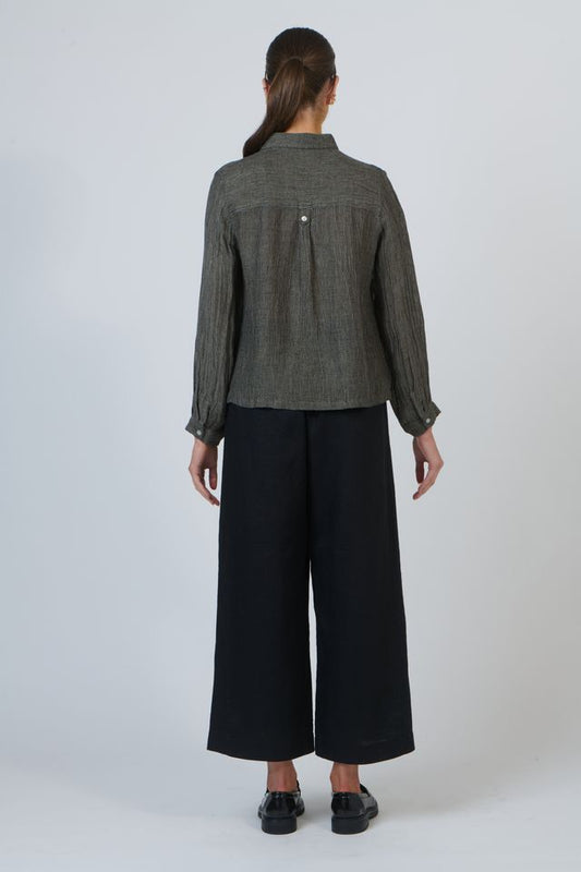 Naturals Linen Pant | Black