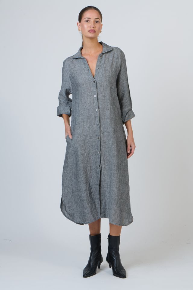 Naturals Line Shirt Dress | Cinder