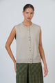 Naturals By OJ | Button Knit Vest - Partridge