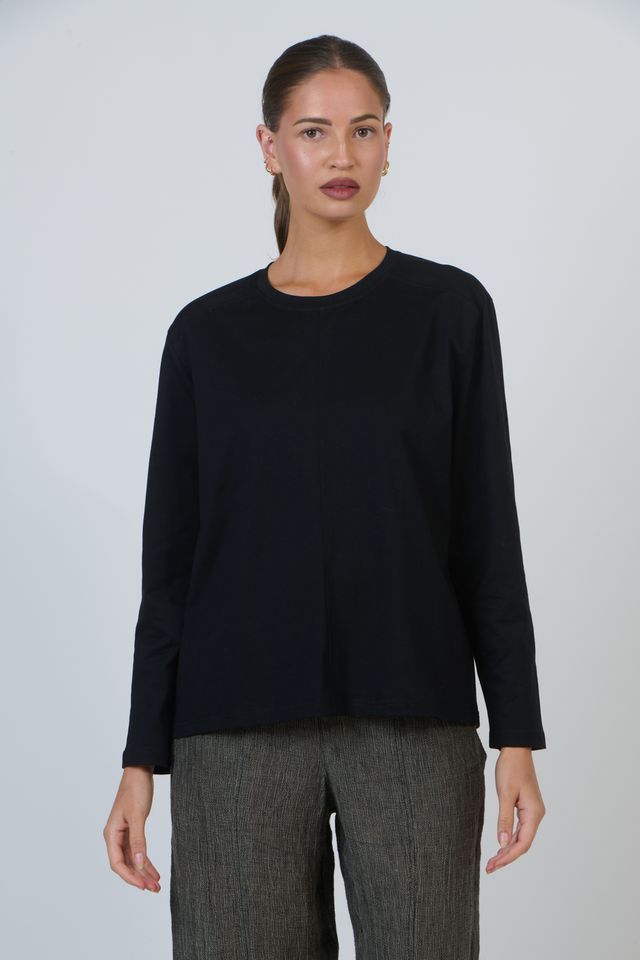 Naturals Long Sleeve Tee | Black