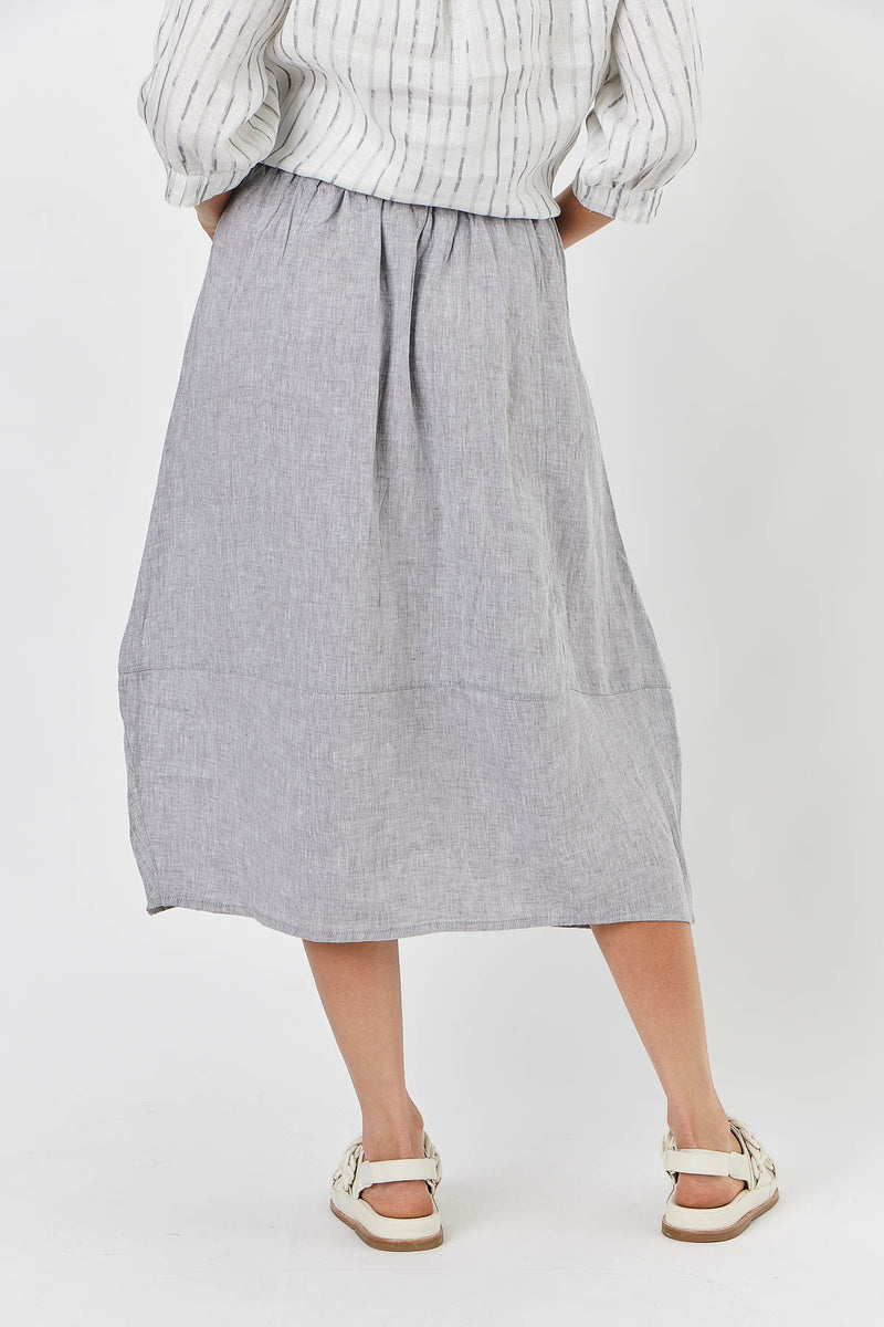 Naturals Bubble Skirt | Smoke
