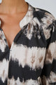 Naturals By O&J Poplin Top In Eruption 