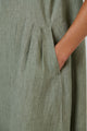 Naturals By O&J Linen Dress | Artichoke 