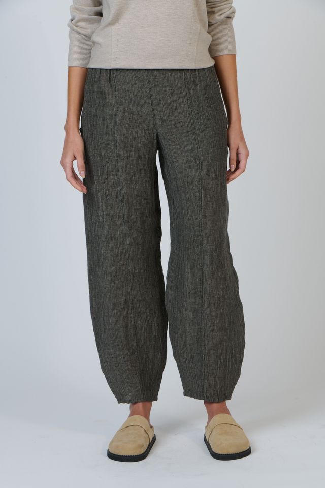Naturals By O&J Linen Pant | Mussel