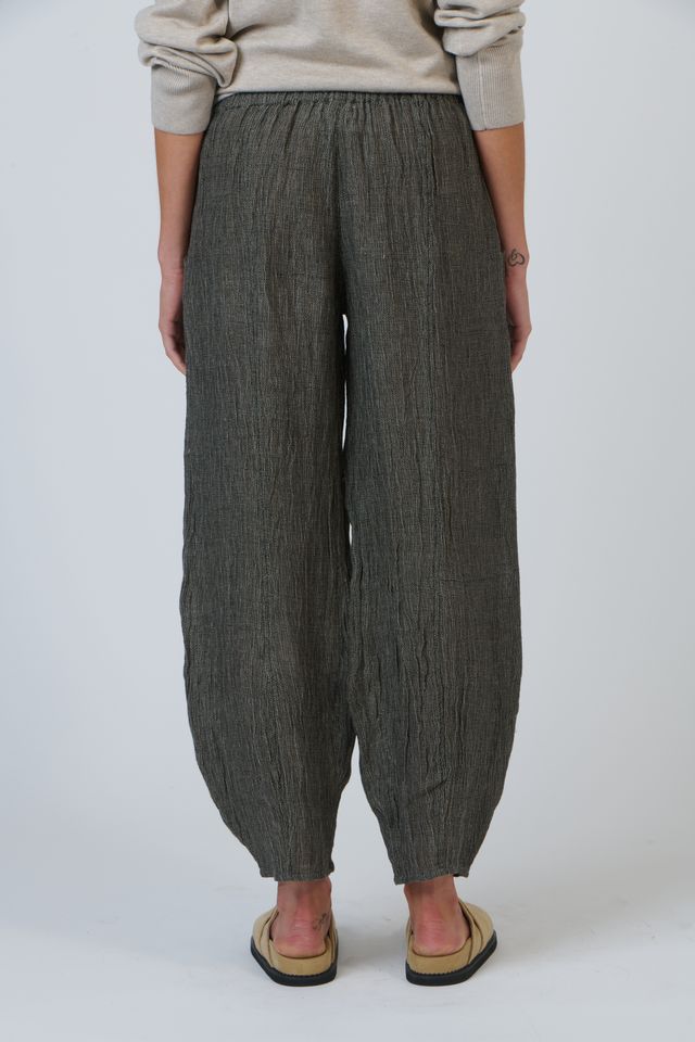 Naturals By O&J Linen Pant | Mussel