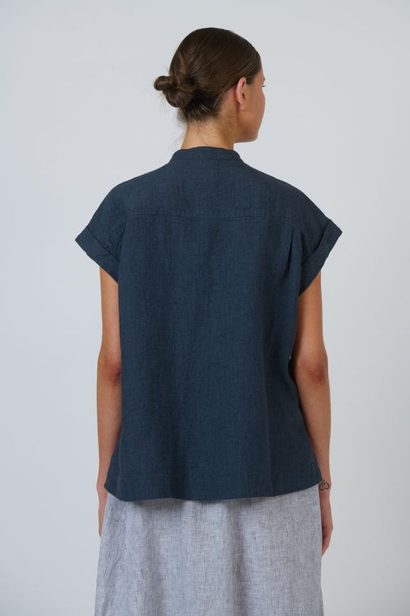 Naturals By O&J Linen Top | Gunsmoke 