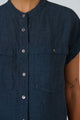 Naturals By O&J Linen Top | Gunsmoke 