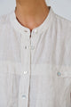 Naturals By O&J Linen Top | Sesame