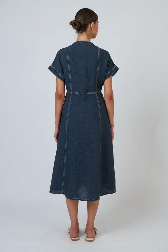 Naturals By O&J Linen dress | Gunsmoke