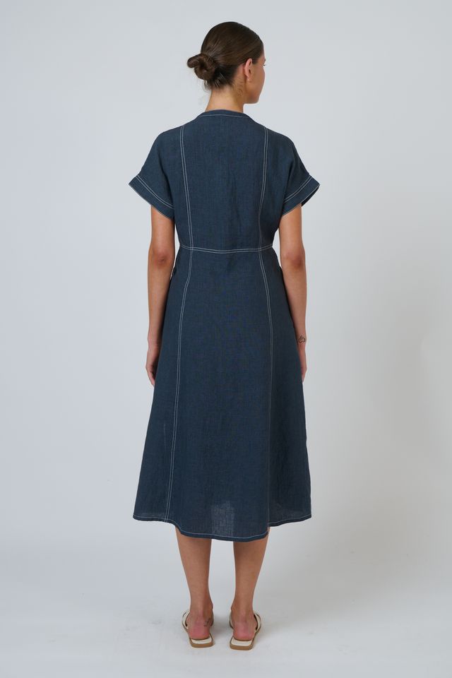 Naturals By O&J Linen dress | Gunsmoke
