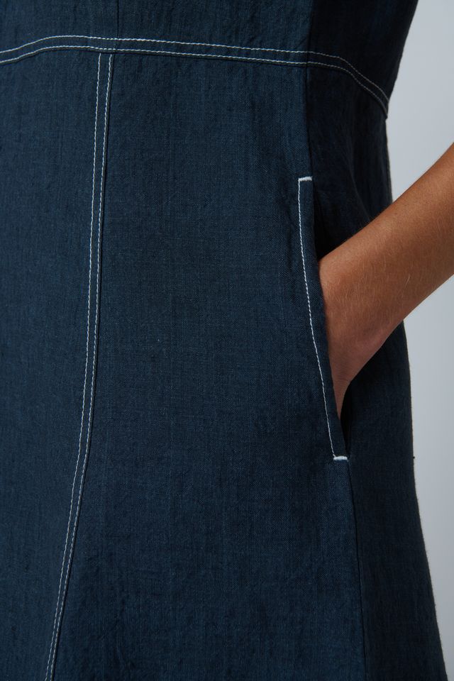 Naturals By O&J Linen dress | Gunsmoke