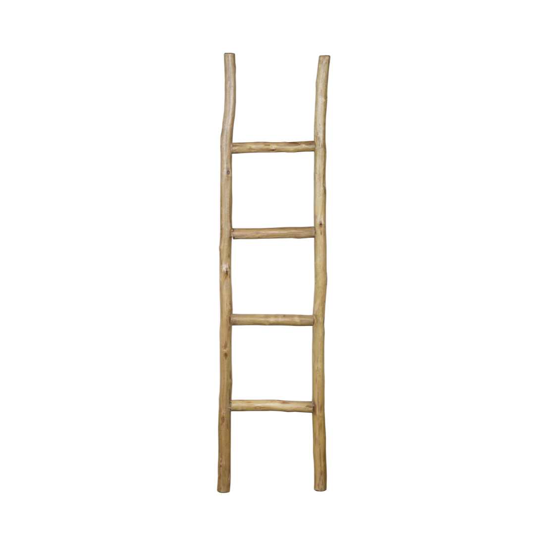 Slim Rustic Ladder - Natural