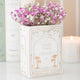 Good Vibes Book Vase | White