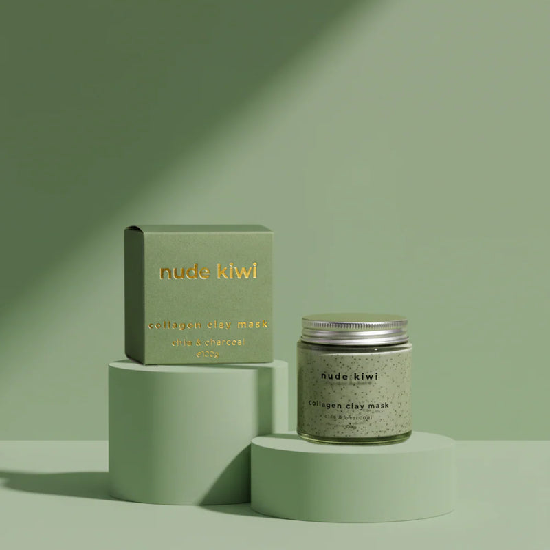 Nude Kiwi | Collagen Clay Mask