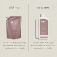 al.ive Body | Wash Refill 1ltr - Raspberry Blossom & Juniper