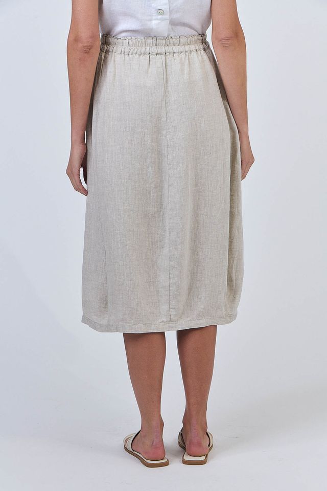 Naturals Linen Skirt | Sand