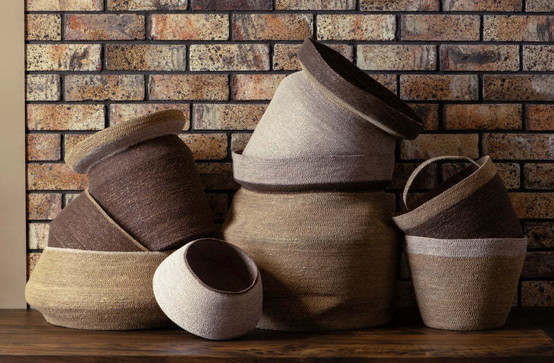 Sfera Clay Basket | Cacao - Medium