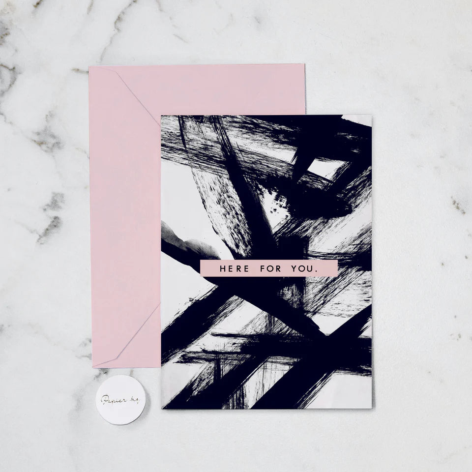 Here For You Greeting Card | Papier HQ
