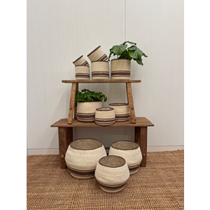 Bear+Fox Eloise Belly Basket in Pecan Available x3 Sizes 
