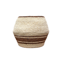 Bear+Fox Eloise Belly Basket in Pecan Available x3 Sizes 