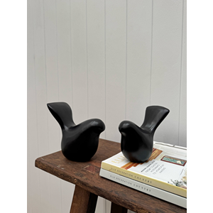 Bear+Fox Kiki Bird in Black 13cm