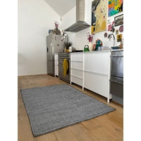 Rug Recycled PET | Black/Marle