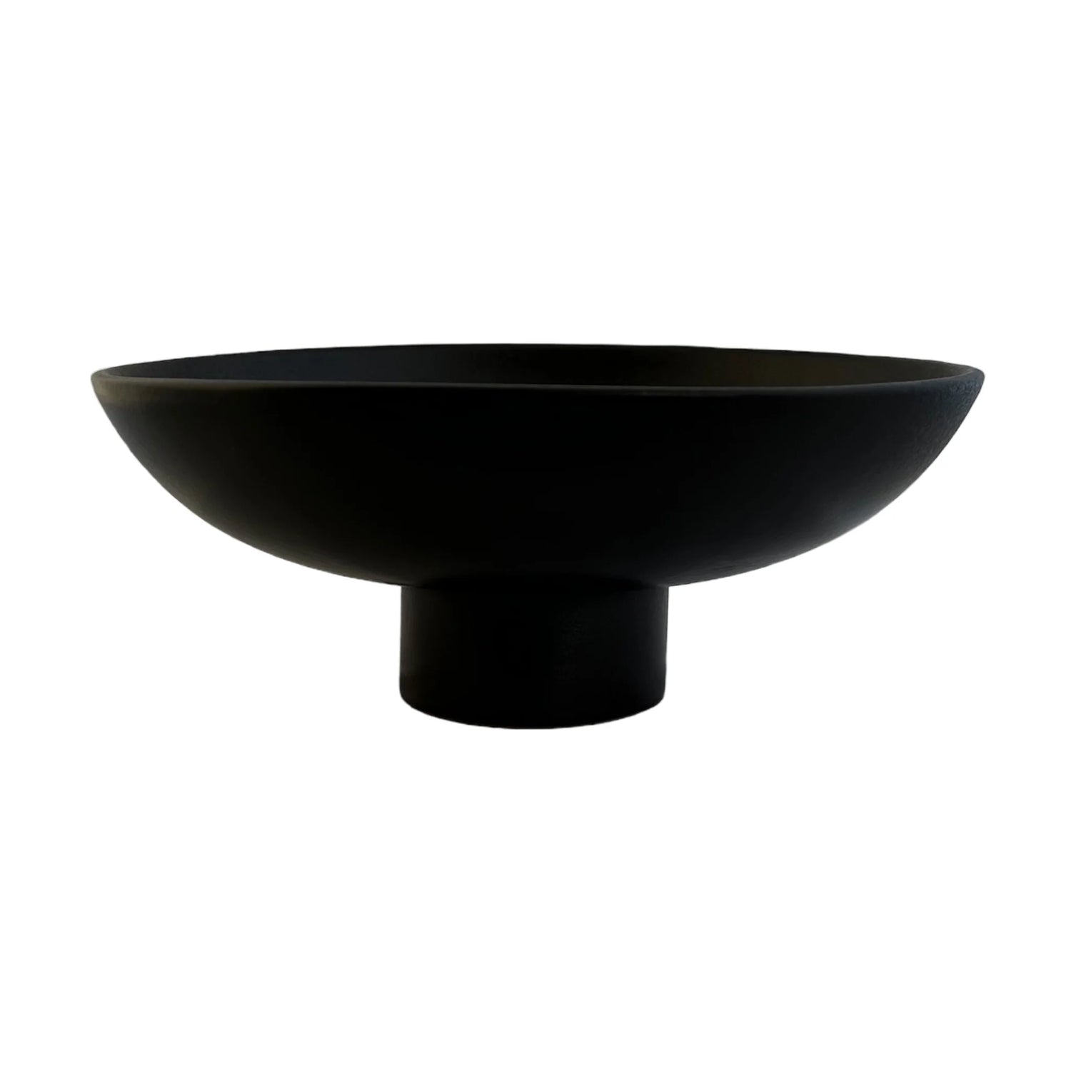 Letti Pedestal Bowl | Black