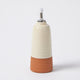 Grove Oil Pourer crafted from terracotta in a soft oatmeal finish