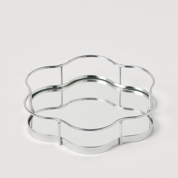Rosette Mirrored Tray