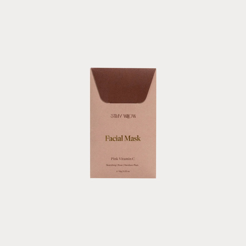 Stray Willow | Facial Mask - Pink Vitamin C