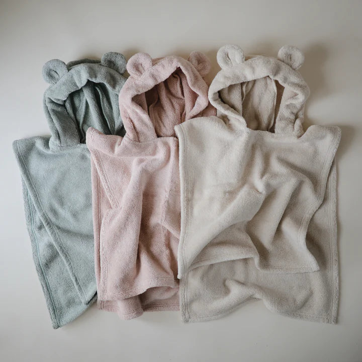 Mushie | Bear Poncho Towel