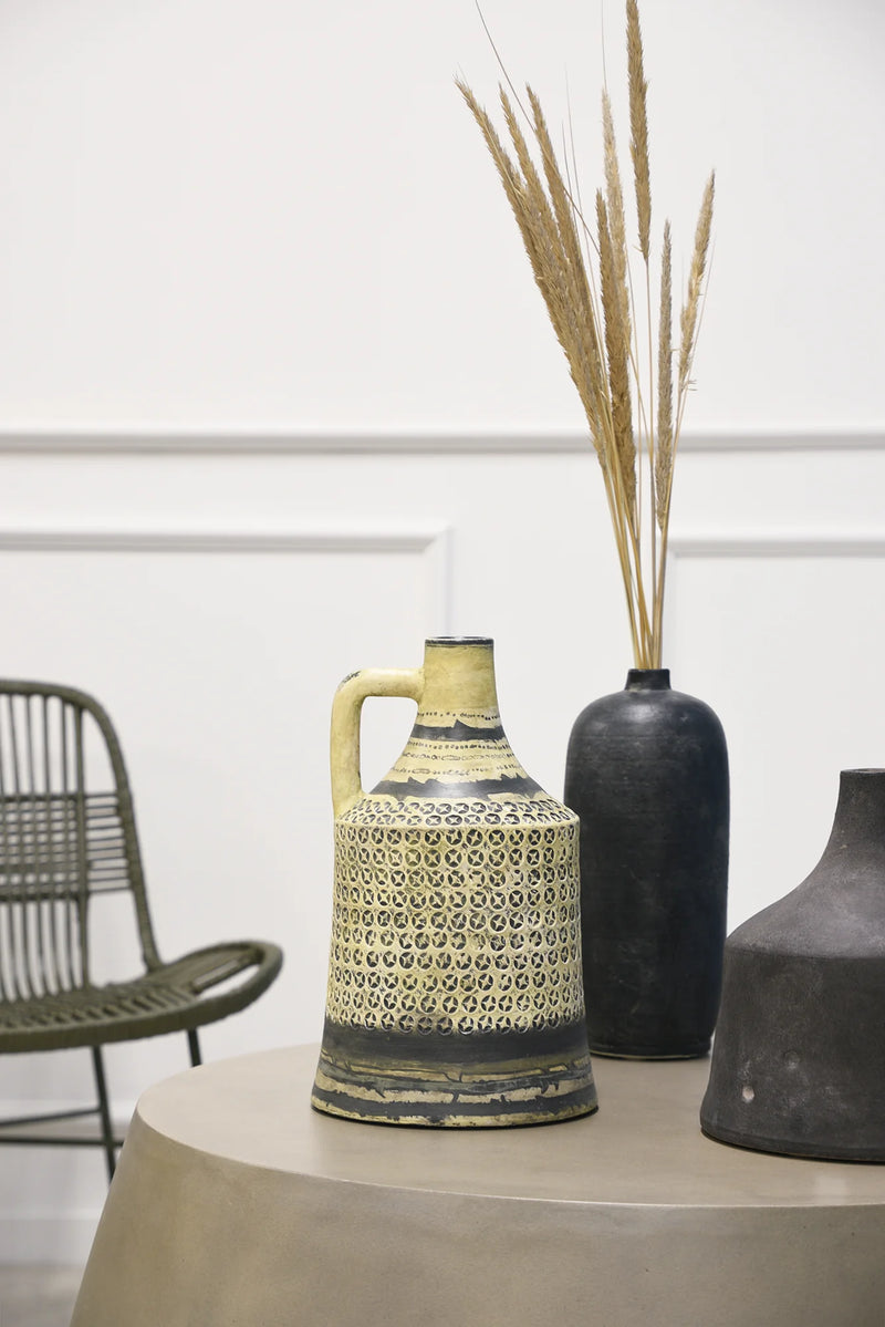 Sicilian Carafe Short | Charcoal