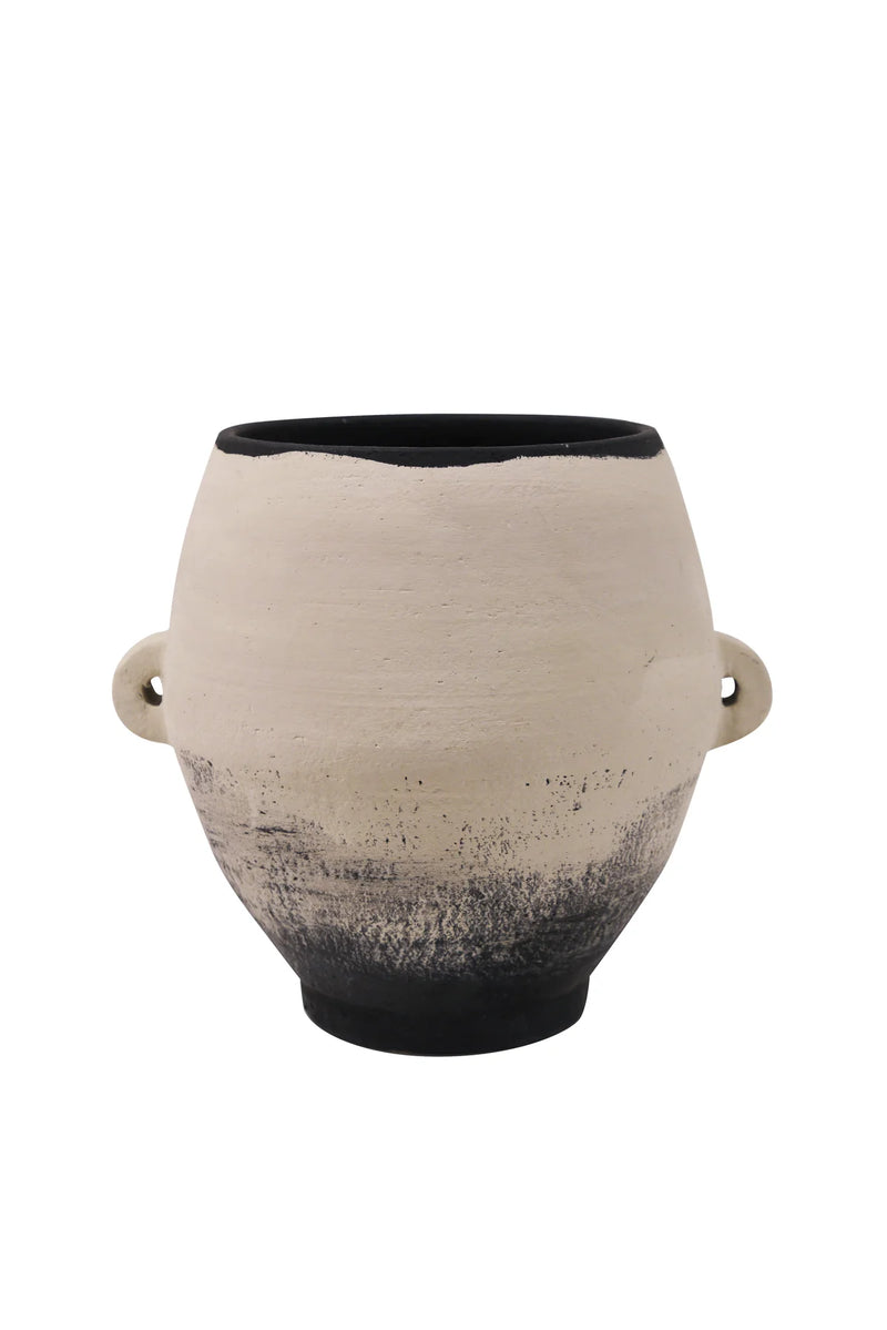 Alorna Pot | Faded Black