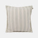 Raine & Humble Berry & Bug Textured Stripe Cushion Cover | Olive