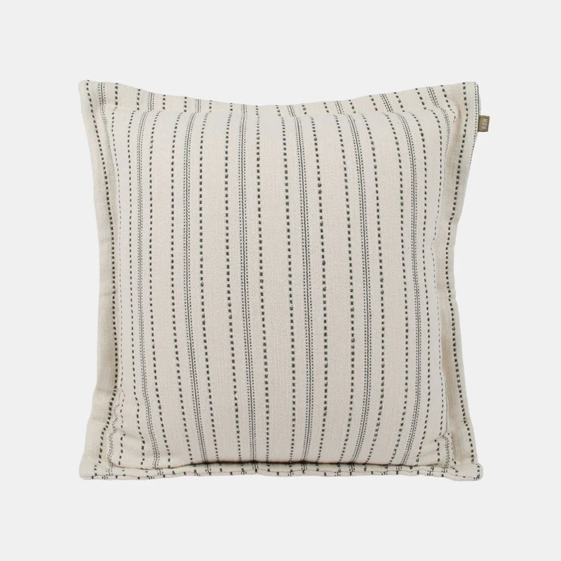 Raine & Humble Berry & Bug Textured Stripe Cushion Cover | Olive