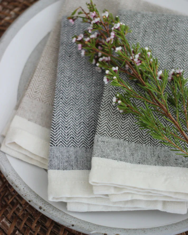 Raine & Humble | Herringbone Napkins