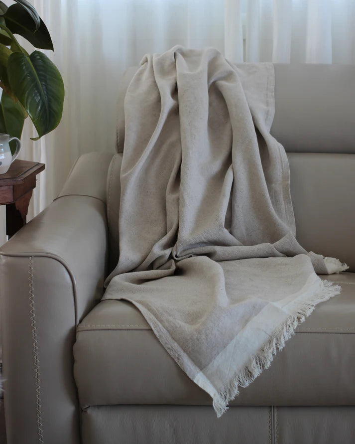 Raine & Humble | Heavy Herringbone Throw