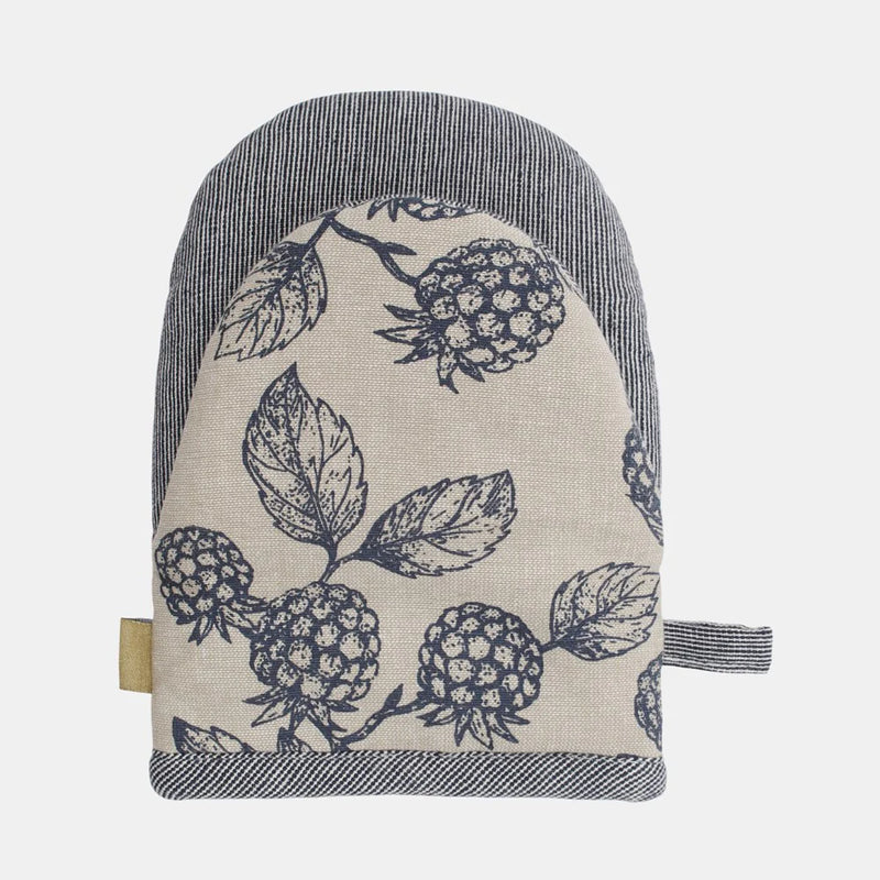 Raine & Humble | Berry & Bug Half Oven Glove - Blue