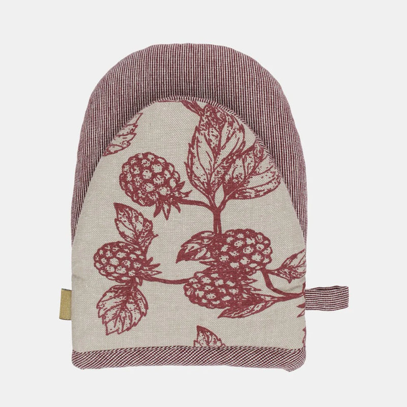 Raine & Humble | Berry & Bug Half Oven Glove - Red