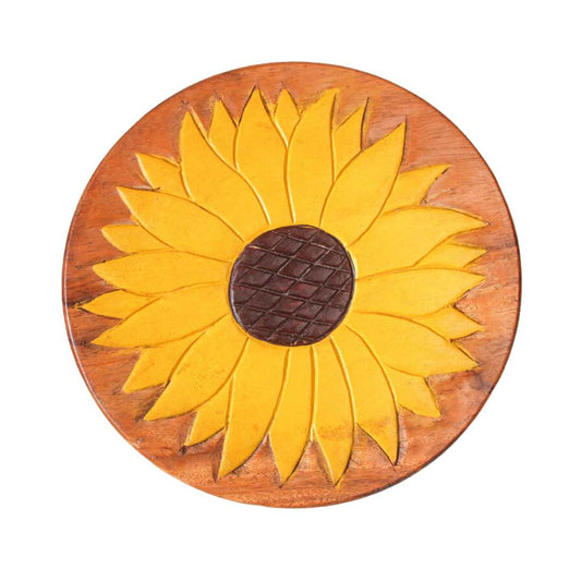Kids Wooden Stool | Sunflower