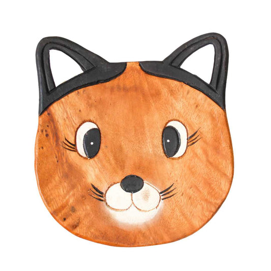Kids Wooden Stool | Cat