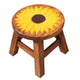 Kids Wooden Stool | Sunflower