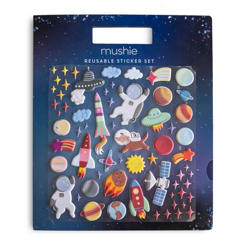 Mushie | Reusable Sticker Set (Space)