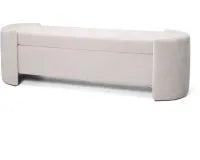 Jamilla Storage Bench | Oatmeal