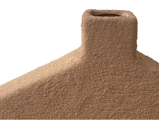 Sparrow Stoneware Vase | Terracotta