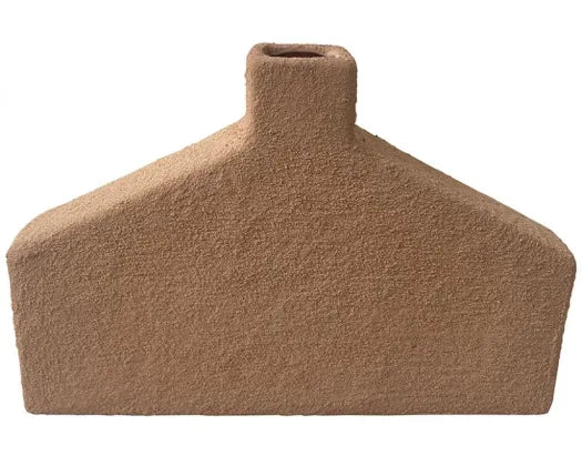 Sparrow Stoneware Vase | Terracotta